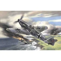 Messerschmitt Bf 109F-2 WWII, 1/48 - ICM 48102