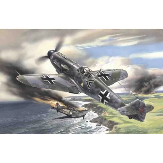 Messerschmitt Bf 109F-2 WWII, 1/48 - ICM 48102