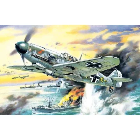 Messerschmitt Bf 109F-4/B, 1/48 - ICM 48104
