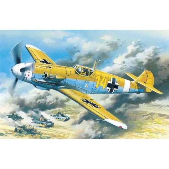 Messerschmitt Bf 109F-4Z/Trop - ICM 48105