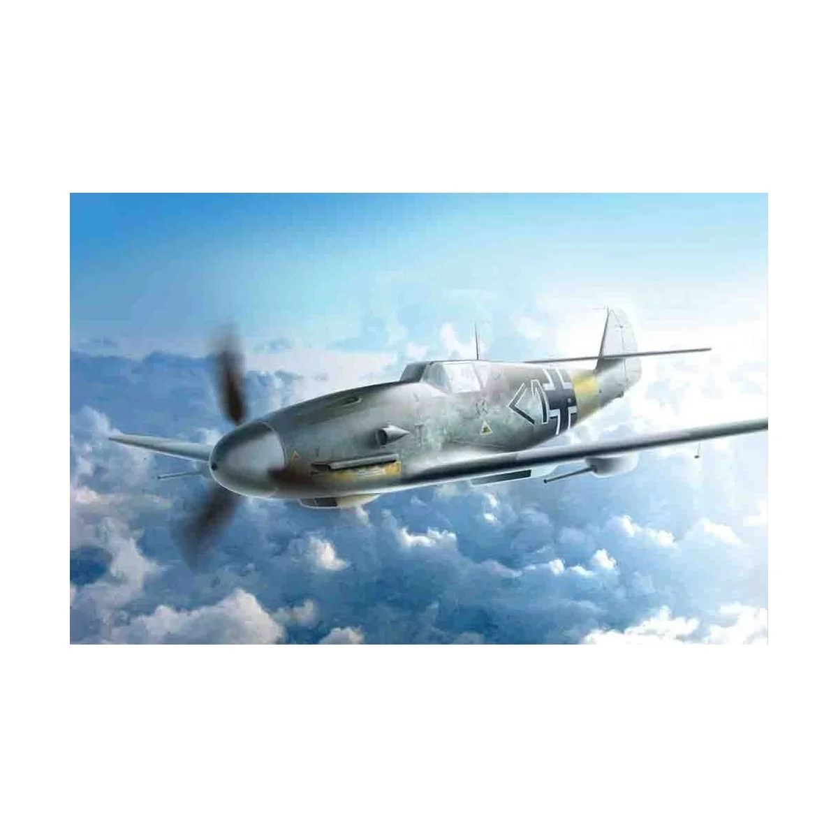 Messerschmitt Bf 109F-4/R6 WWII German Fighter - ICM 48107