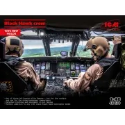 Black Hawk crew (3 figures) (100% new moulds) - ICM 48130