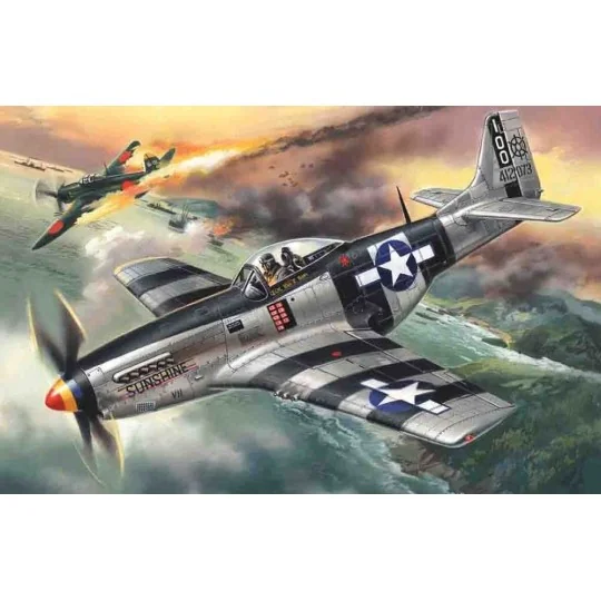 Mustang P-51K, WWII American Fighter, 1/48 - ICM 48154 Mustang P-51K, WWII American Fighter, 1/48 - ICM 48154