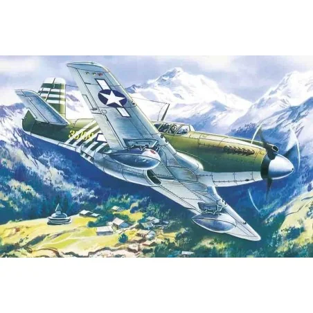 Mustang P-51A WWII American Fighter, 1/48 - ICM 48161