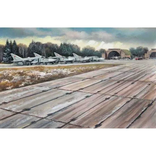 Soviet PAG-14 Airfield Plates 32 pcs - ICM 48231