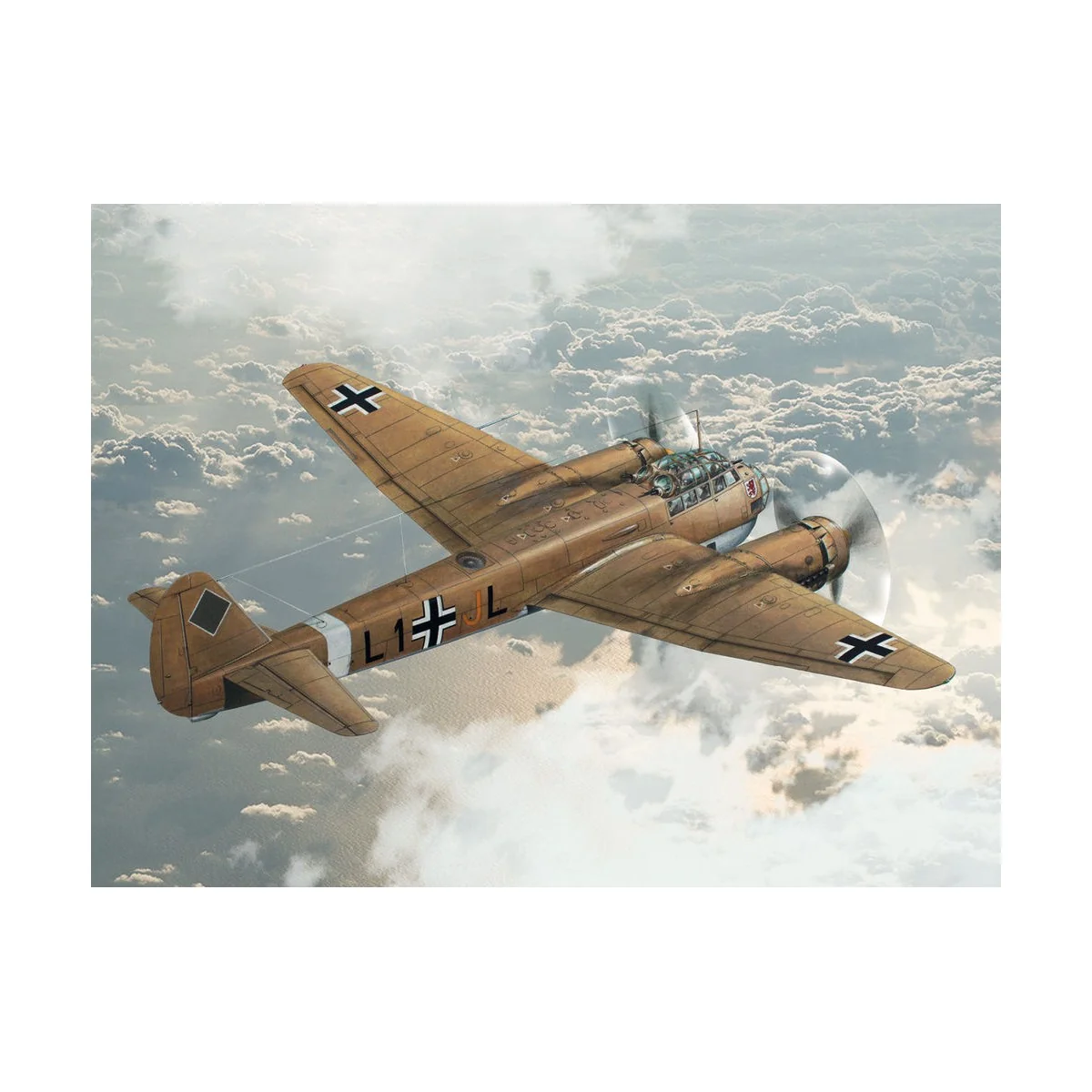 Ju 88A-11, WWII German Bomber - ICM 48235