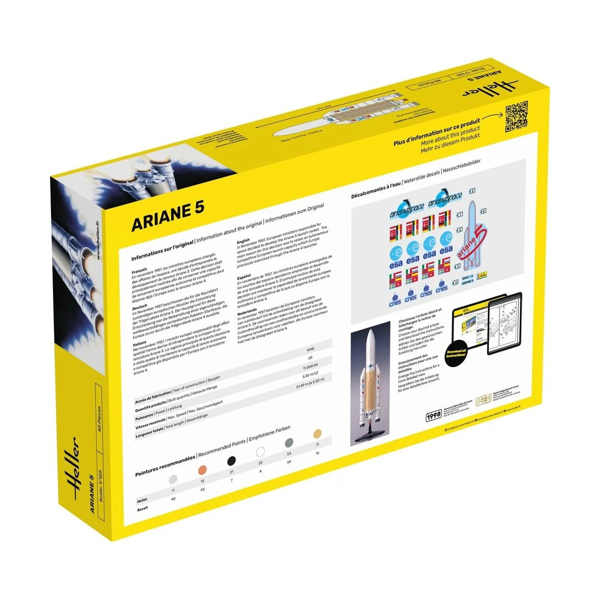 STARTER KIT Ariane 5 - Heller 56441