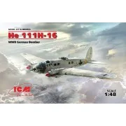 He 111H-16, WWII German Bomber - ICM 48263
