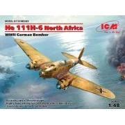 He 111H-6 North Africa, WWII German Bombe Limited, 1/48 - ICM 48265