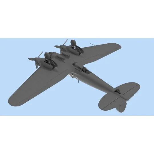 He 111H-6 North Africa, WWII German Bombe Limited, 1/48 - ICM 48265