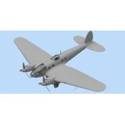 He 111H-6 North Africa,WWII German Bombe Limited - ICM 48265