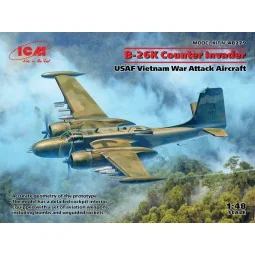 B-26K Counter Invader, USAF Vietnam War Attack Aircraft, 1/48 - ICM...