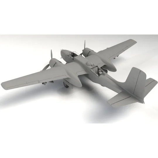 B-26B-50 Invader, Korean War American Bomber, 1/48 - ICM 48281 B-26B-50 Invader, Korean War American Bomber, 1/48 - ICM 48281