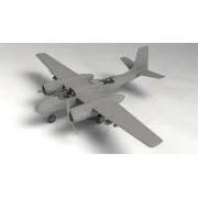 B-26B-50 Invader, Korean War American Bomber, 1/48 - ICM 48281 B-26B-50 Invader, Korean War American Bomber, 1/48 - ICM 48281