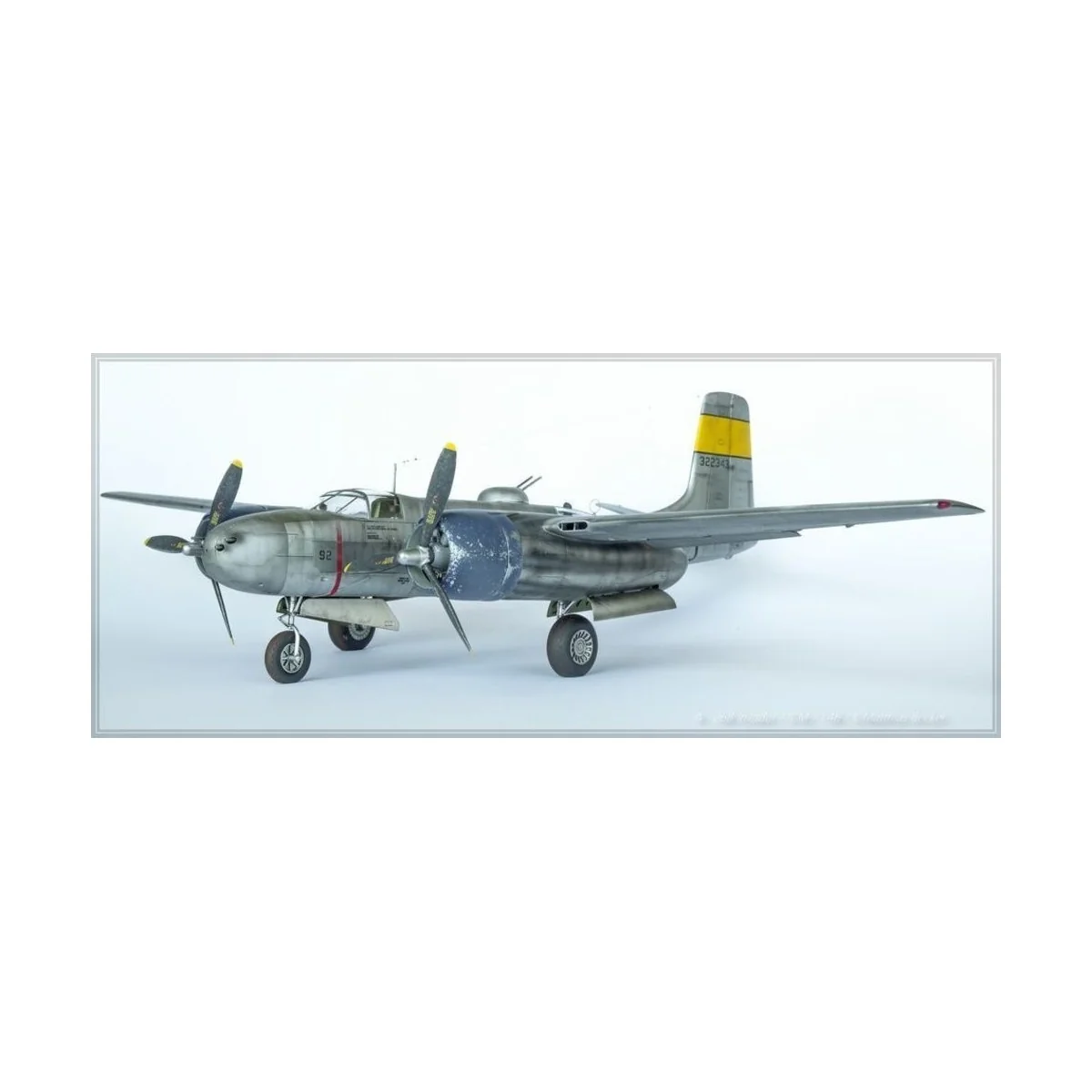 A-26B-15 Invader, WWII American Bomber, 1/48 - ICM 48282