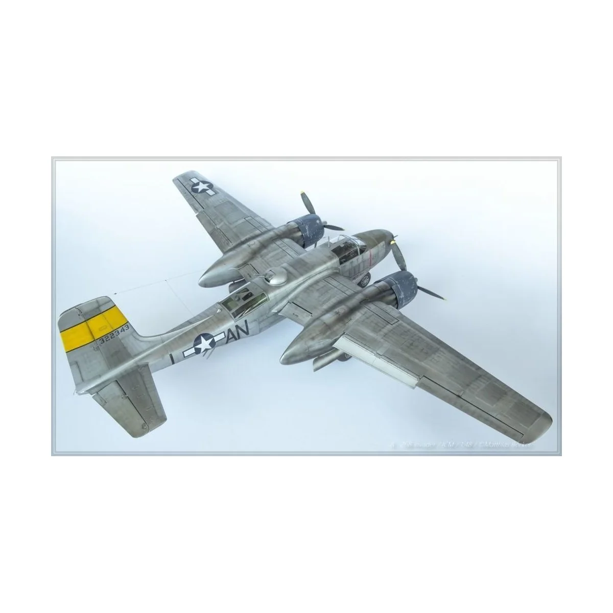 A-26B-15 Invader, WWII American Bomber, 1/48 - ICM 48282