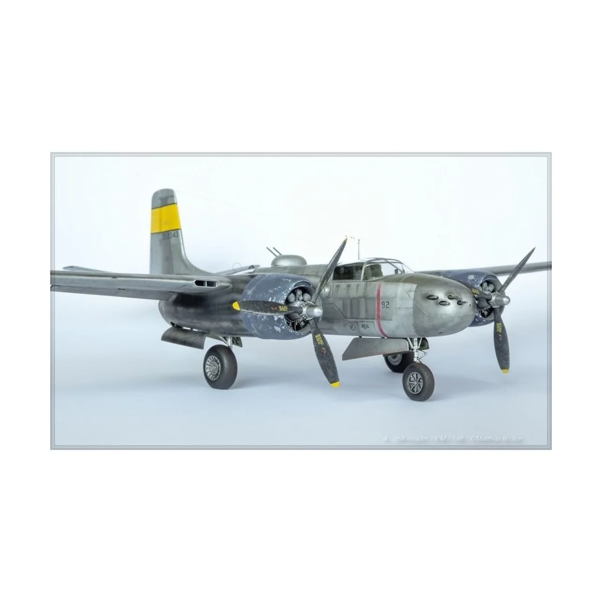 A-26B-15 Invader, WWII American Bomber, 1/48 - ICM 48282