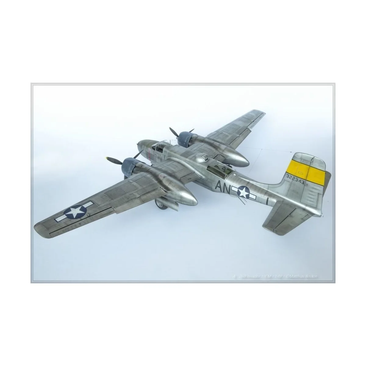 A-26B-15 Invader, WWII American Bomber, 1/48 - ICM 48282