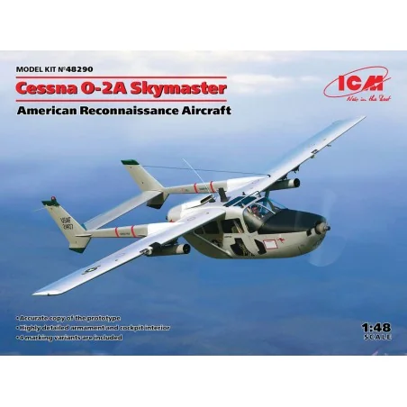 Cessna O-2A Skymaster, American Reconnaissance Aircraft, 1/48 - ICM...