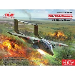 OV-10 Bronco, US Attack Aircraft (100% new molds), 1/48 - ICM 48300