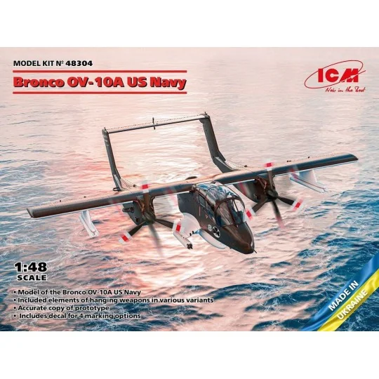 Bronco OV-10A US Navy, 1/48 - ICM 48304