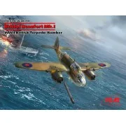 Bristol Beaufort Mk.I, WWII British Torpedo Bomber, 1/48 - ICM 48310 Bristol Beaufort Mk.I, WWII British Torpedo Bomber, 1/48 - ICM 48310