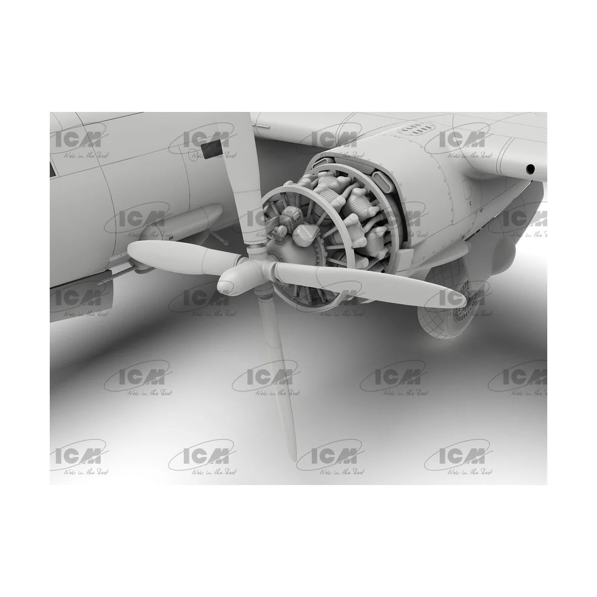 B-26B Marauder, WWII American Bomber (100% new molds) - ICM 48320