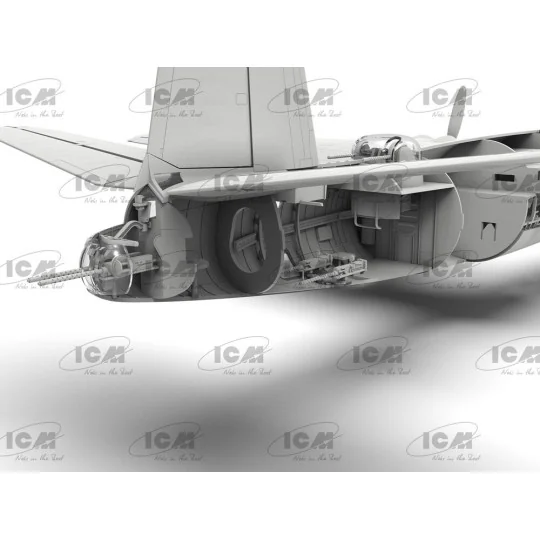 B-26B Marauder, WWII American Bomber (100% new molds), 1/48 - ICM 4...