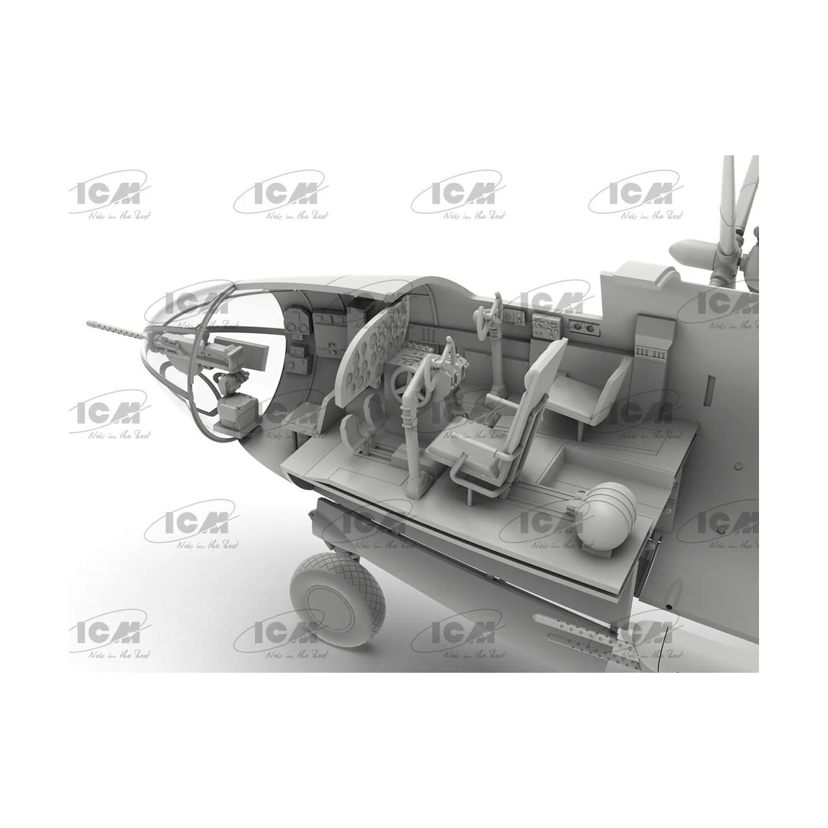 B-26B Marauder, WWII American Bomber (100% new molds), 1/48 - ICM 4...