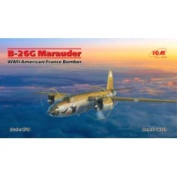 B-26G Marauder, WWII American/France Bomber - ICM 48323
