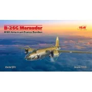 B-26G Marauder, WWII American/France Bomber, 1/48 - ICM 48323