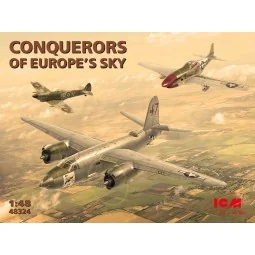 Conquerors of Europe's Sky, 1/48 - ICM 48324