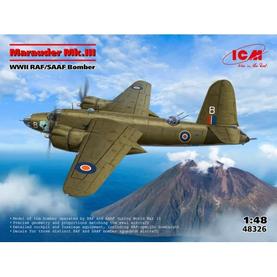 Marauder Mk.III, WWII RAF/SAAF Bomber - ICM 48326