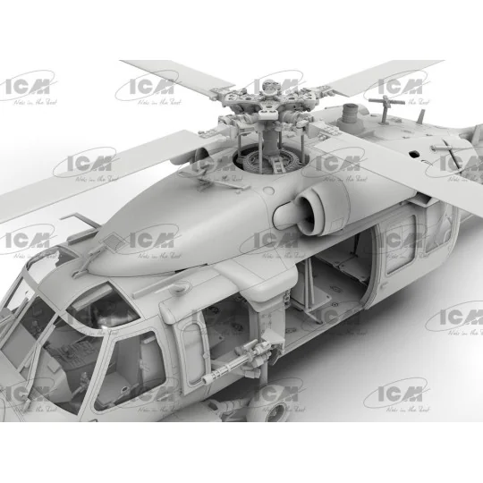 MH-60L Black Hawk, US Special Forces Helicopter (100% new molds) - ...