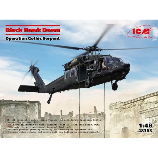 Black Hawk Down. Operation Gothic Serpent - ICM 48363
