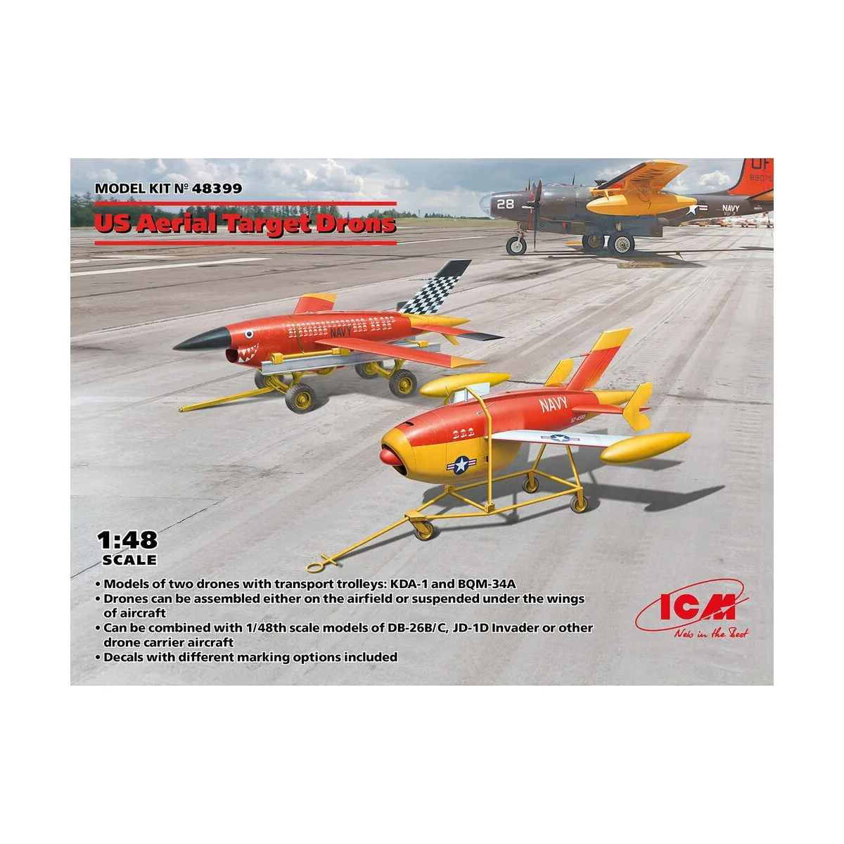 US Aerial Target Drons - ICM 48399