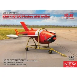 Q-2A (KDA-1) Firebee with trailer (1 airplane and trailer), 1/48 - ...