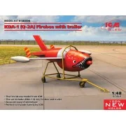 Q-2A (KDA-1) Firebee with trailer (1 airplane and trailer) - ICM 48400