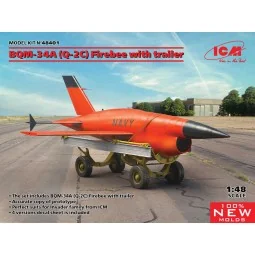 BQM-34A (Q-2C) Firebee with trailer (1 airplane and trailer) - ICM ...