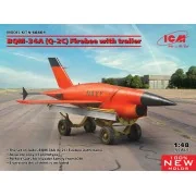 BQM-34A (Q-2C) Firebee with trailer (1 airplane and trailer) - ICM ...