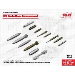 US Aviation Armament (100% new molds) - ICM 48406