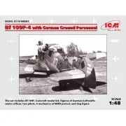 Bf 109F-4 with German Ground Personnel, 1/48 - ICM 48805 Bf 109F-4 with German Ground Personnel, 1/48 - ICM 48805