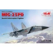MiG-25 PD, Soviet Interceptor Fighter, 1/48 - ICM 48903