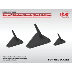 Aircraft Models Stands (Black Edition)(for 1:144, 1:72, 1:48 und 1:...