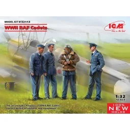WWII RAF Cadets (100% new molds) - ICM 32113