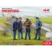 WWII RAF Cadets (100% new molds) - ICM 32113