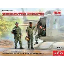 US Helicopter Pilots (Vietnam War) (100% new molds) - ICM 32114