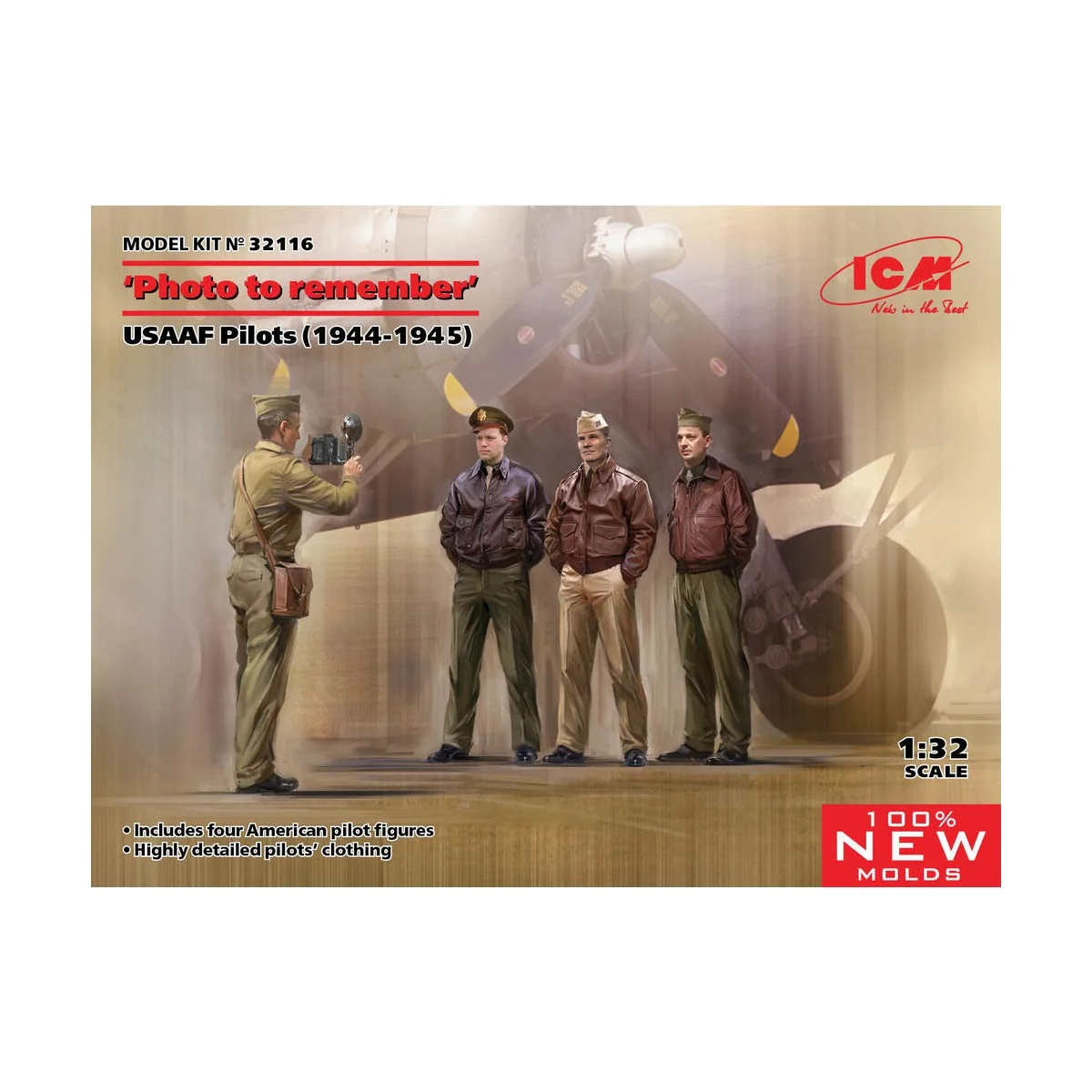 'Photo to remember', USAAF Pilots (1944-1945) - ICM 32116