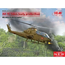 AH-1G Cobra (early production), US Attack Helicopter (100% new mold...