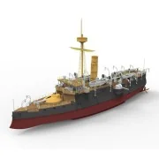 Imperial Chinese Navy Peiyang Squadron Ping Yuen - Bronco Models KB...